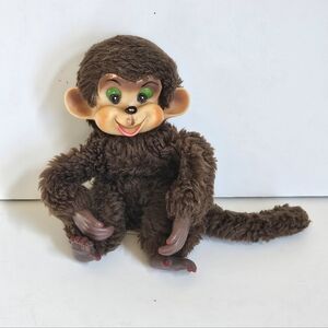 Vintage 1960s Sekiguchi Monchhichi Monkey | Stuffed Animal | Plush Doll | Rare